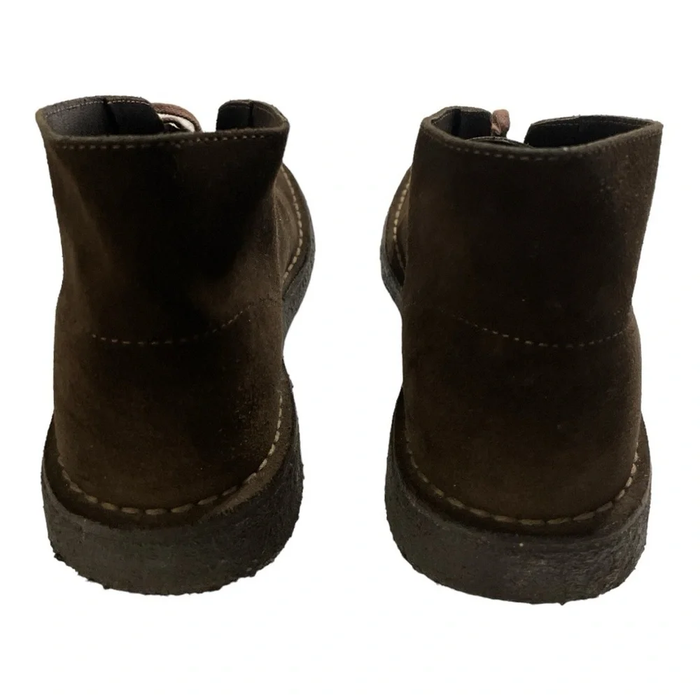 CLARKS ~ Originals Desert Boot Brown Suede Chukkas  Crepe Sole size US 9 M